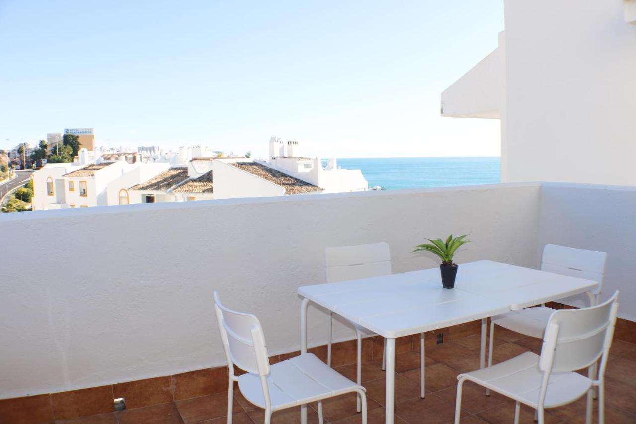 ベナルマデナAtico Frente Al Mar - Vistas, Piscina, Terrazas, Parking!アパートメント エクステリア 写真