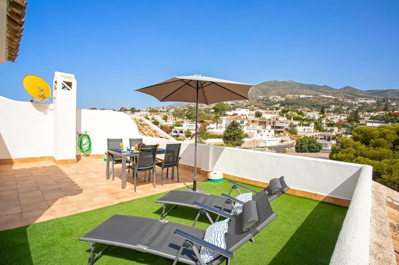 ベナルマデナAtico Frente Al Mar - Vistas, Piscina, Terrazas, Parking!アパートメント エクステリア 写真